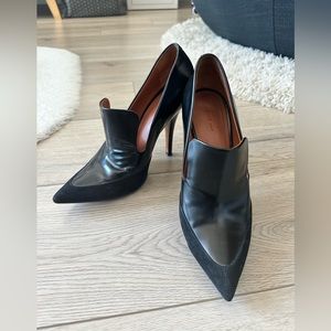 Authentic CÉLINE Paris Black leather heels EU 40.5